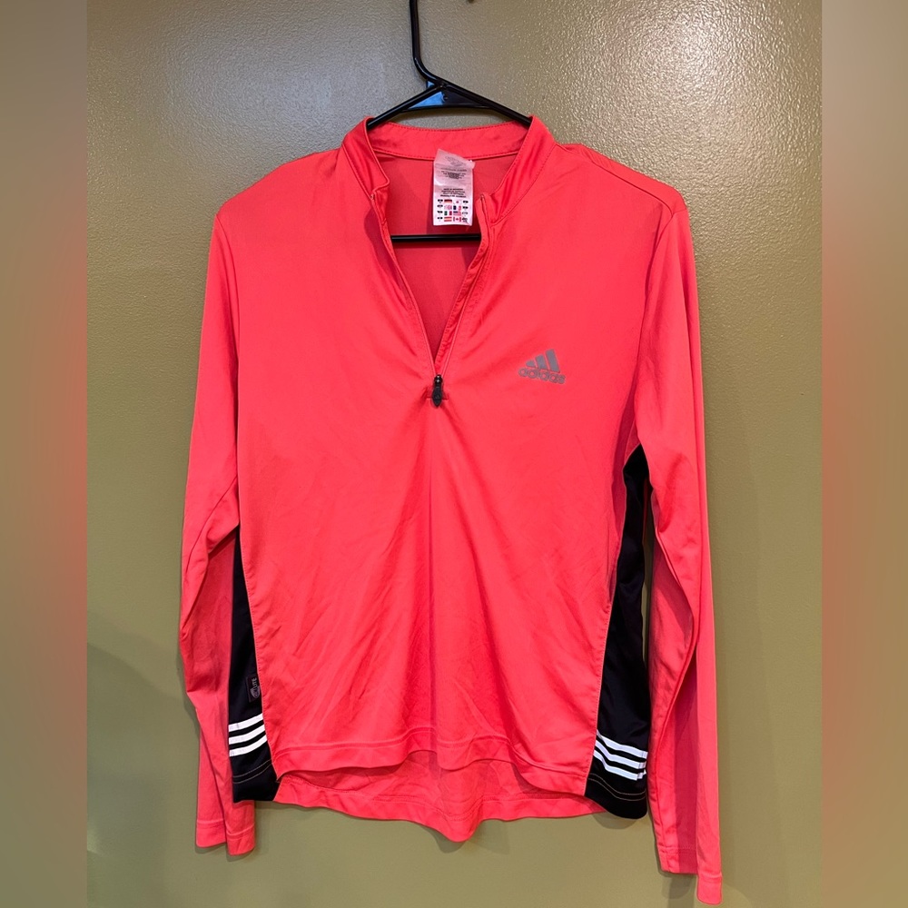 ADIDAS THREE QUARTER WORKOUT ZIP!